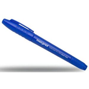 CANETA CD/ DVD DUO AZUL MARK PONTAS POLIESTER MAXPRINT 709012