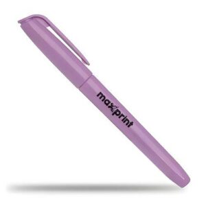 CANETA MARCA-TEXTO LUMIS LILAS PASTEL PONTA POLIESTER MAXPRINT 70000005