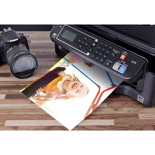 PAPEL FOTOGRAFICO GLOSSY ADESIVO A4 135GSM 10 FOLHAS MAXPRINT 58000005 - Imagem 2