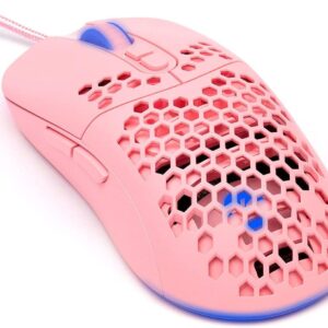 MOUSE GAMER UBS VX GAMING VOID LED RGB 7600DPI ROSA 1.8METROS VINIK 65402