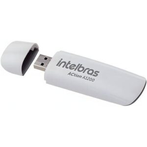 ADAPTADOR USB 3.0 WIFI 5 1200Mbps INTELBRAS ACtion A1200
