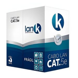CABO UTP 4P CAT5E CMX BRANCO LAN-K