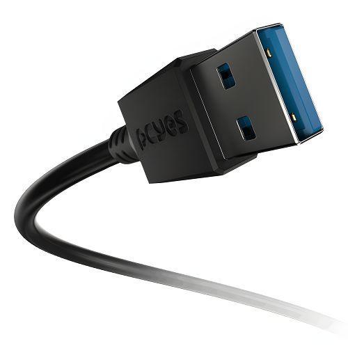 CABO USB 3.0 TIPO B (M) X A (M) 2METROS P/IMPRESORA PCYES PUABM3-2 - Imagem 2
