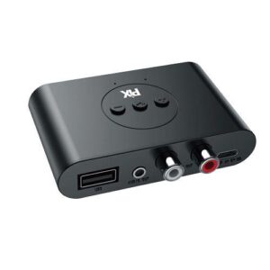 RECEPTOR DE AUDIO (USB/TIPO C/BLUETOOTH 5.0/NFC C/P2 E RCA) PIX 075-0831