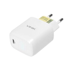 CARREGADOR PARA CELULAR 20W USB-C BRANCO VINIK 140028