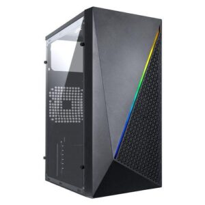 GABINETE GAMER MURK PRETO LATERAL ACRILICO VINIK GGMACBK