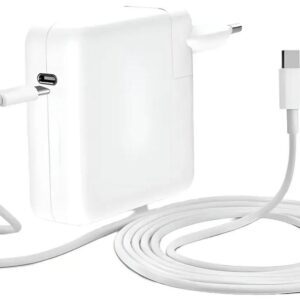 FONTE ALI. NOTEBOOK APPLE PLUG USB-C 5V 9V 12V 14.5V 15V 20V E 20.3V 61W MAISMANIA 619