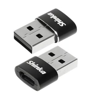 ADAPTADOR USB-C FEMEA X USB 2.0 MACHO SHINKA AD0757SK