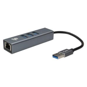 CABO CONVERSOR HUB USB 3.0 PARA RJ45 GIGABIT 5+ ATA-02